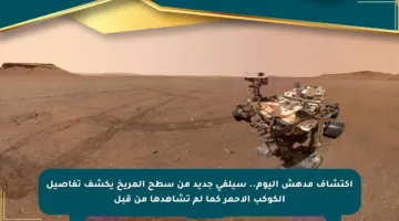 اكتشاف مدهش اليوم.. سيلفي جديد من سطح المريخ يكشف تفاصيل الكوكب الأحمر كما لم تشاهدها من قبل